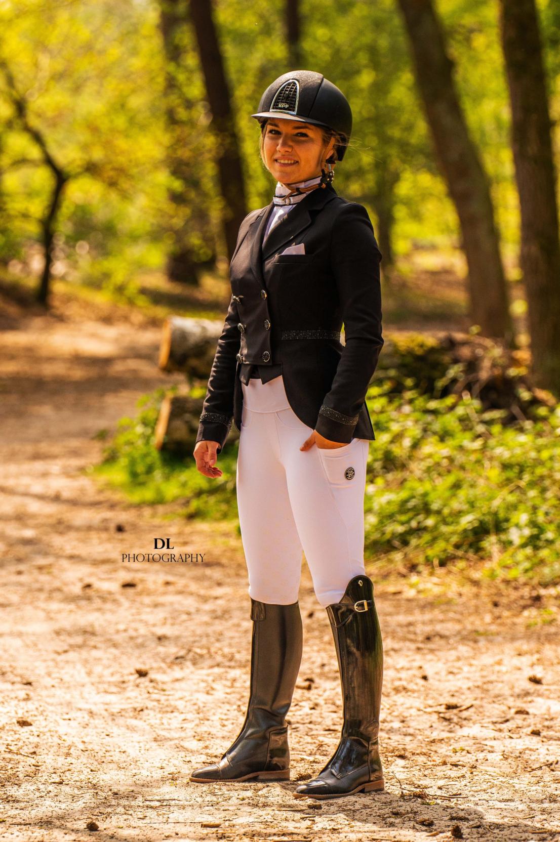 Paardrijlegging Donley Acascalini Wit